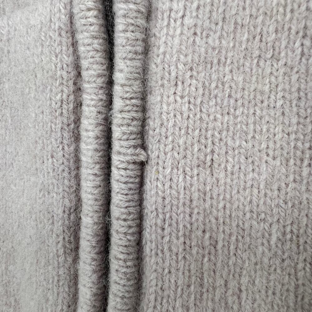 Weekend Max Mara Hooded Wool Sweater Vest Cardigan Pink Full Zip Large READ - Picture 8 of 16